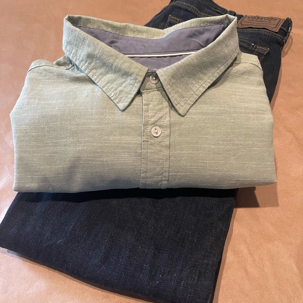 Goodfellow & Co | long sleeve poplin shirt | XXL